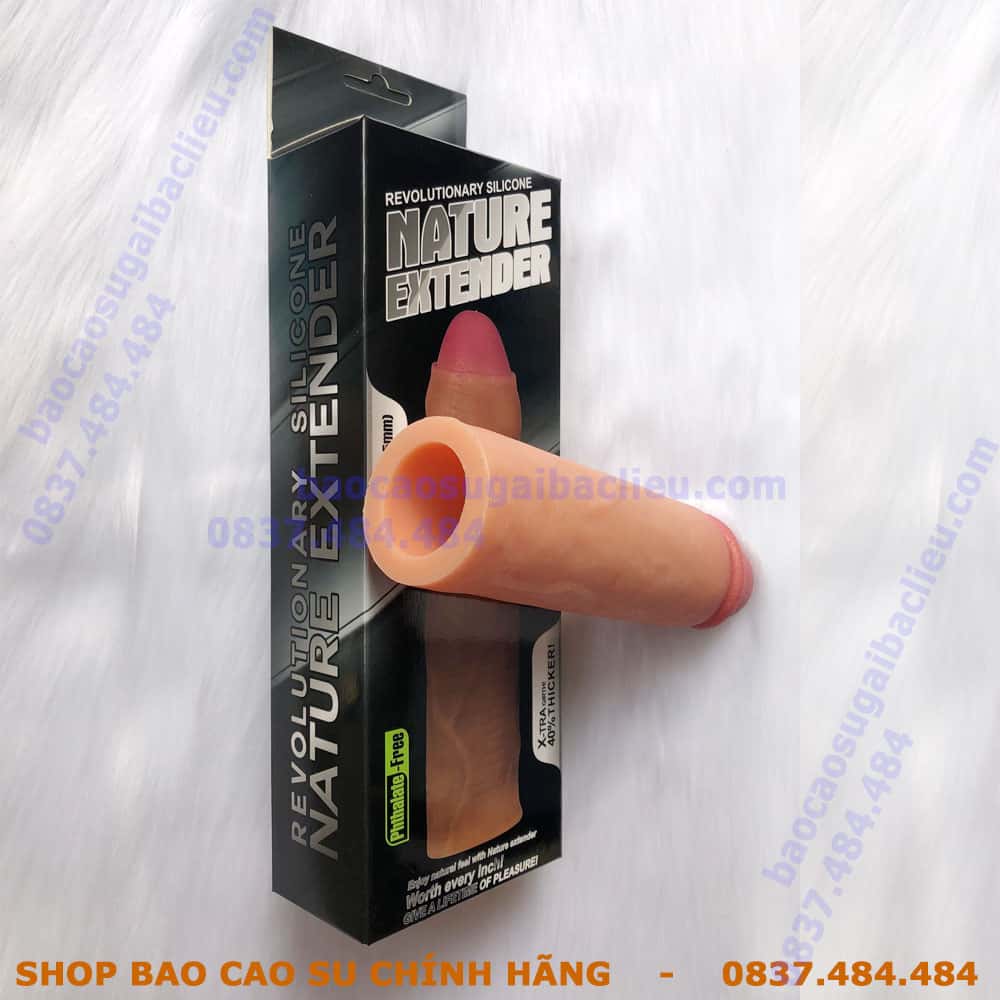 Bao đôn dên Lovetoy Nature Extender mềm như da thật