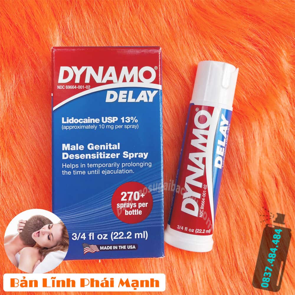 Chai Xịt Dynamo Delay Kéo Dài Thời Gian Quan Hệ Shop Bạc Liêu.