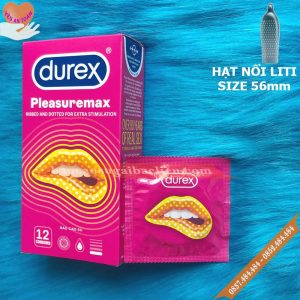 Bao Durex kích cỡ lớn, có điểm nỗi liti tăng hưng phấn cho nữ tại shop bạc liêu
