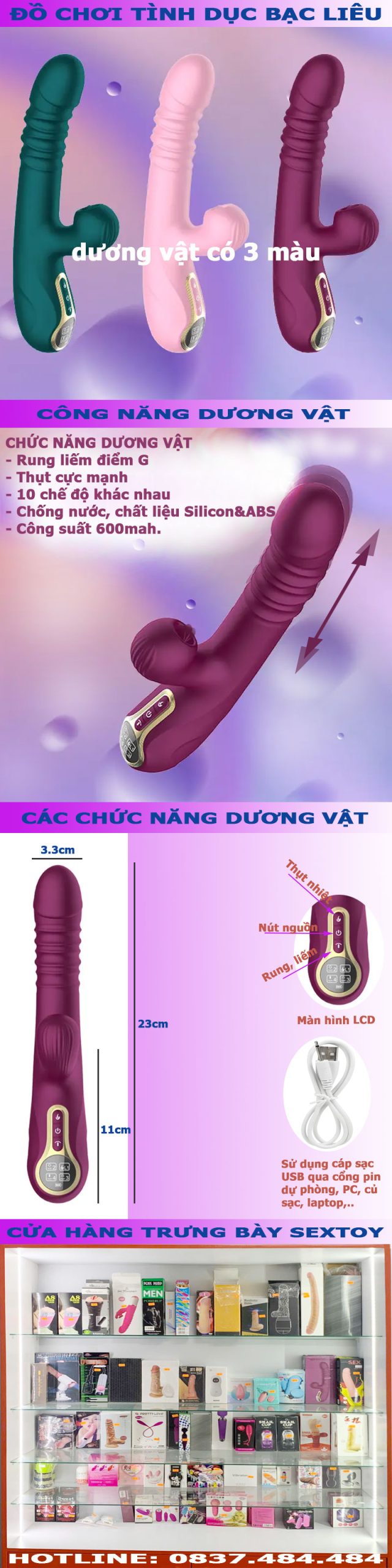 Dương vật giả thụt cao cấp bạc liêu