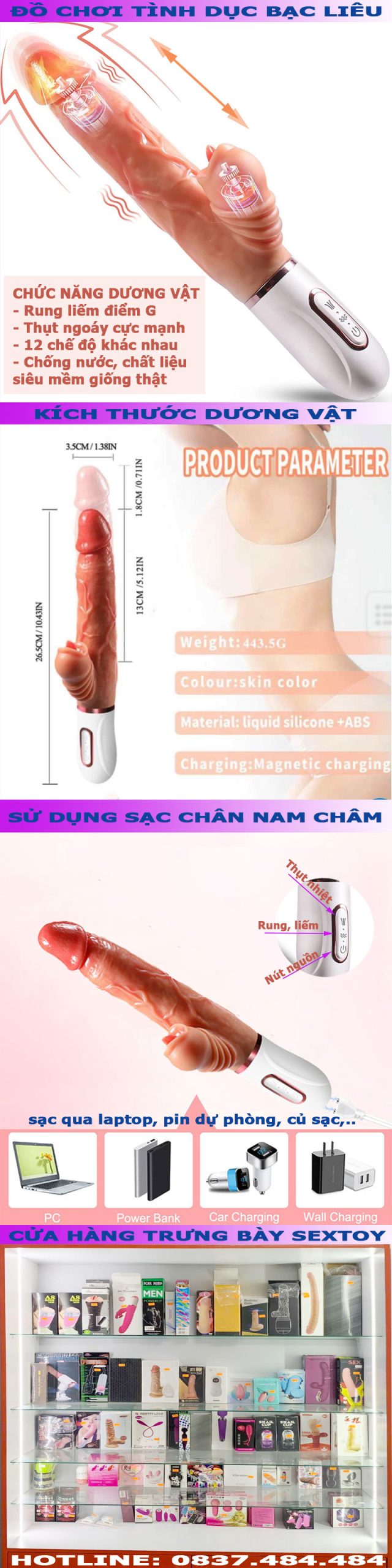 Dương Vật Gỉa Cầm Tay CLIMAX