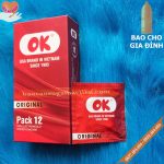 Bao cao su OK gia đình hộp 12 cái tại Bạc Liêu