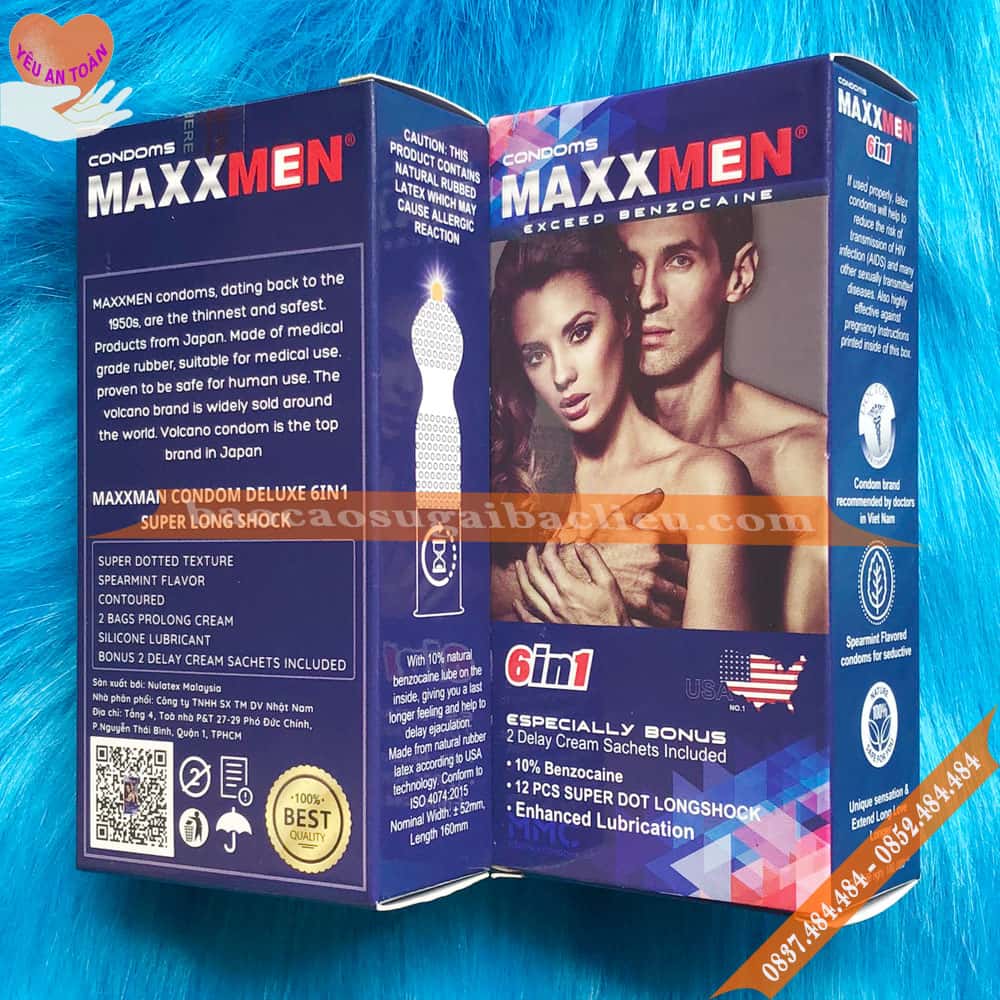 Bao cao su kéo dài thời gian quan hệ, nhiều điểm nổi liti bán tại shop Bạc Liêu