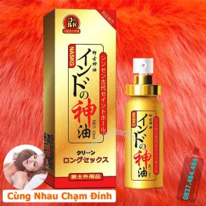 Chai xịt Naskg Nhật kéo dài thời gian tại Bạc Liêu