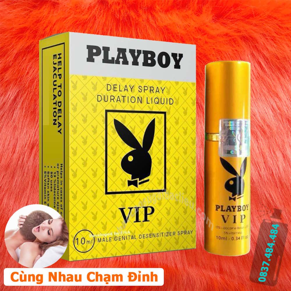 Chai xịt Playboy Vip kéo dài thời gian tại Bạc Liêu