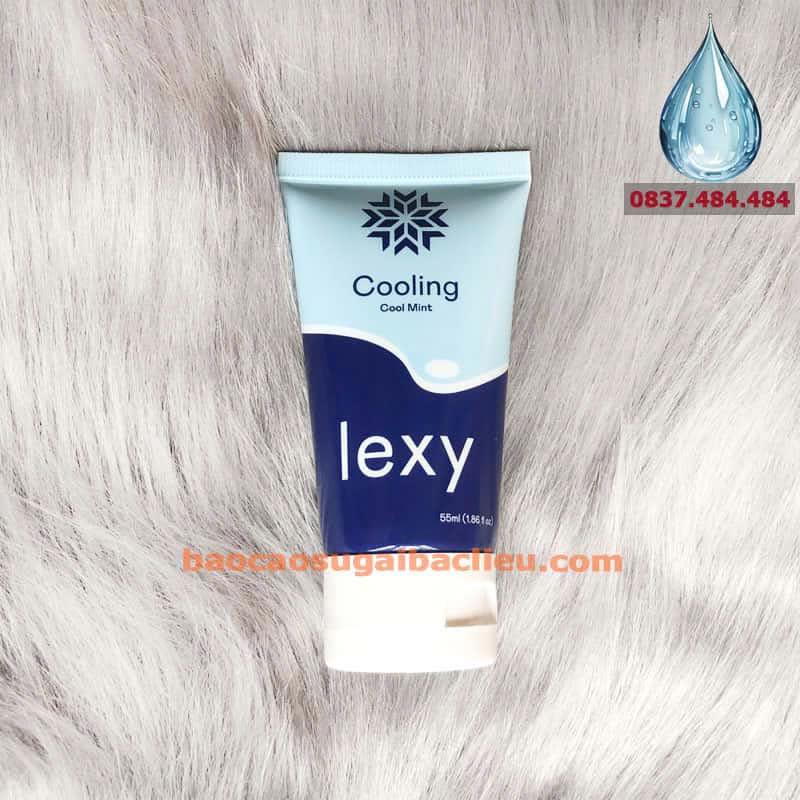 Gel Bôi Trơn Bạc Hà Mát Lạnh Lexy Cooling Chai 55ml