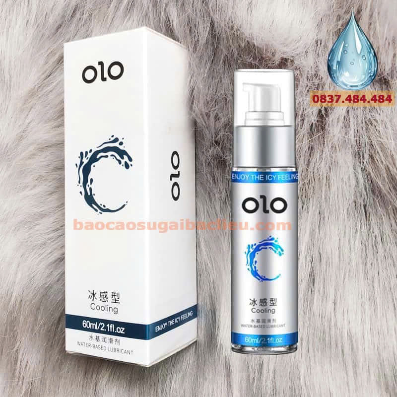 Gel bôi trơn tinh chất bạc hà Olo Cooling 60ml Bạc Liêu