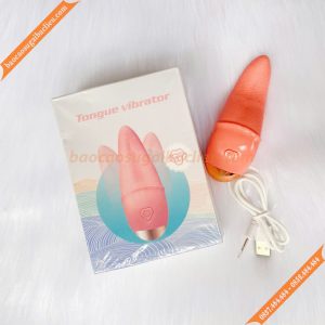 Lưỡi liếm massage Tongue Vibrator nhiệt - Bạc Liêu