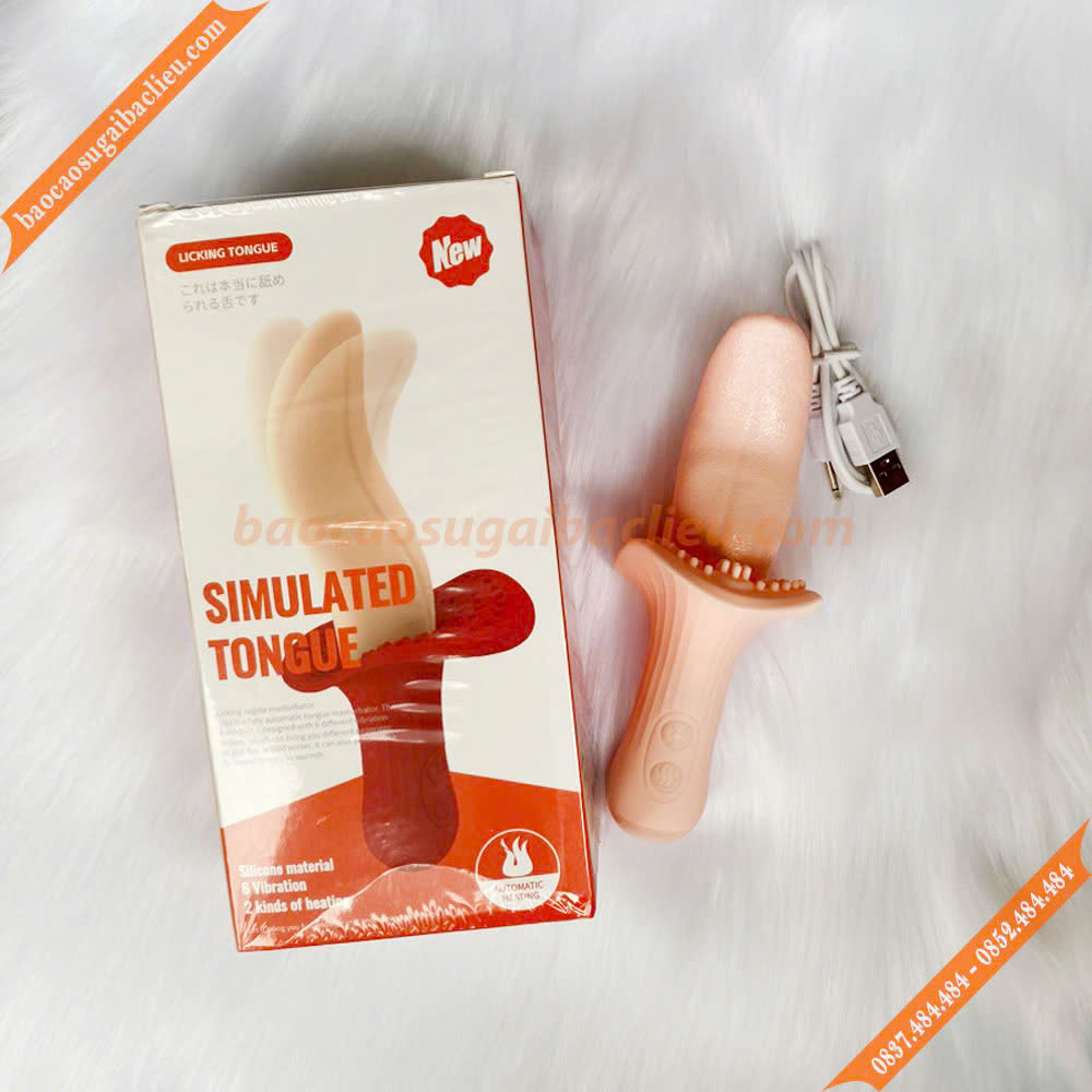 Lưỡi liếm massage Flower rung nhiều chế độ Bạc Liêu