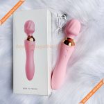 Chày rung tình yêu 2 đầu massage rung 12 tần số Bạc Liêu